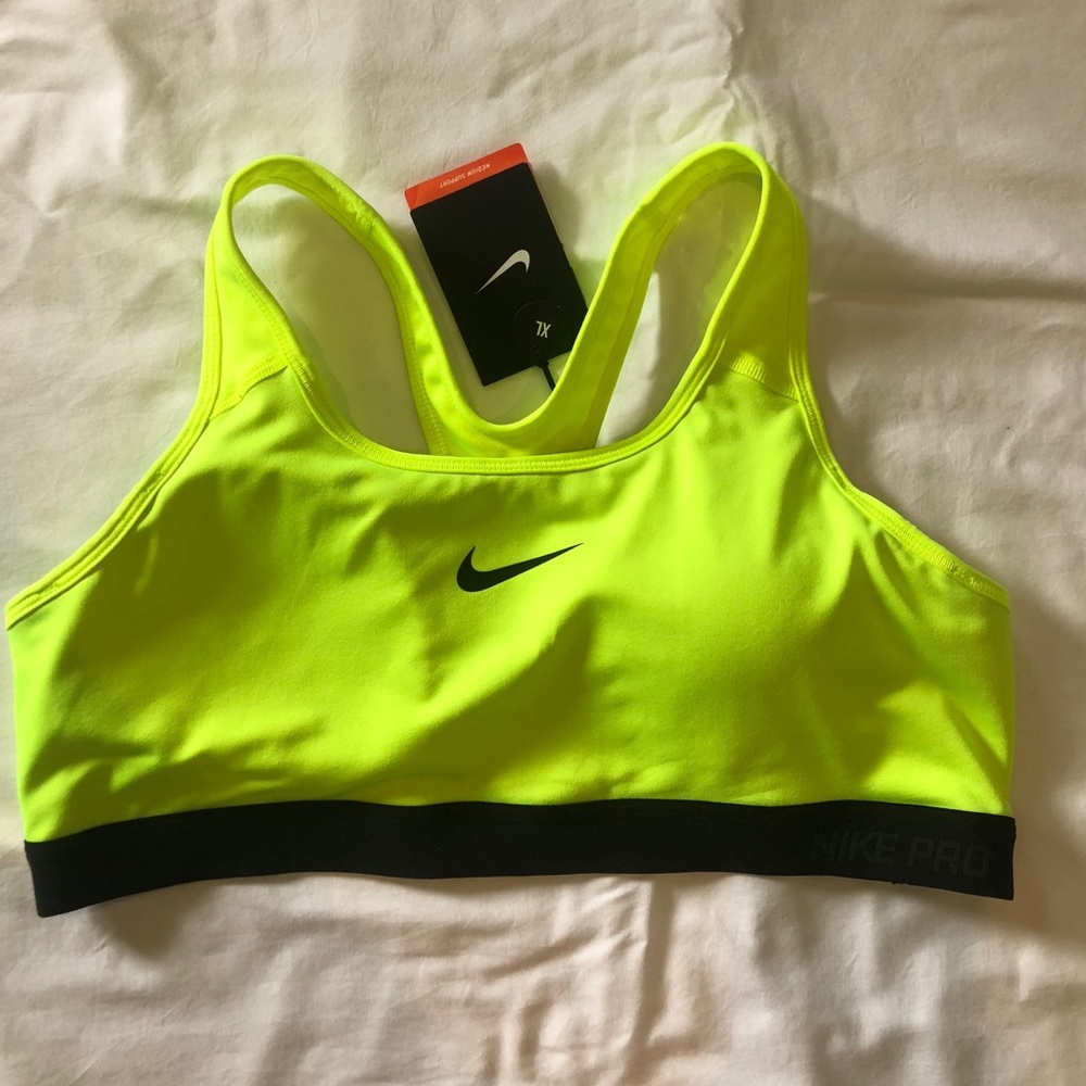 🆕Women’s Nike Sports Bra- Tennis Ball yellow 🎾